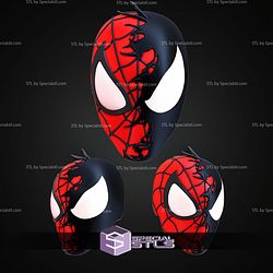 Custom Head STL Collection Spiderman Various