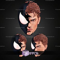 Custom Head STL Collection Spiderman Various