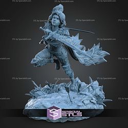 Dahlia Thornheart 75mm STL Files