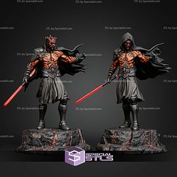 Darth Maul Various 230mm STL Files