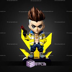 David Cyberpunk Standalone Chibi STL Files