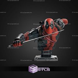 Deadpool Sword Bust 128mm STL Files