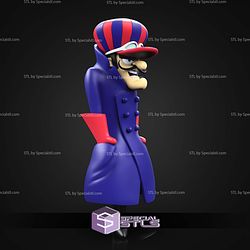 Dick Dastardly Standalone V2 Sculptures 3D Printing