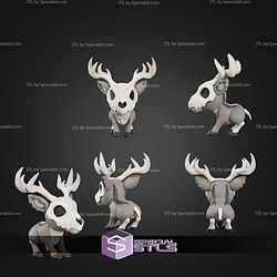 Dino Boney Deer STL Files