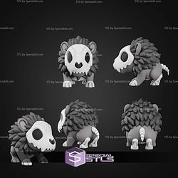 Dino Boney Lion STL Files