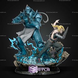 Diorama Edward And Alphonse Various STL Files