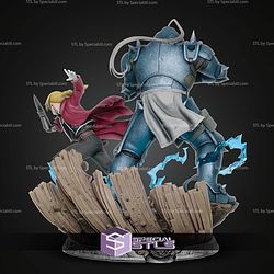 Diorama Edward And Alphonse Various STL Files