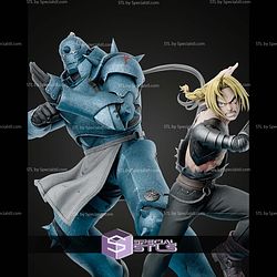 Diorama Edward And Alphonse Various STL Files