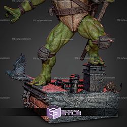 Donatello Landing Pose 1 6 STL Files