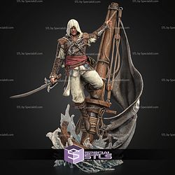 Edward Assassin Creed Black Flag 489mm STL Files