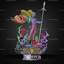 Edward Elric With Spear STL Files