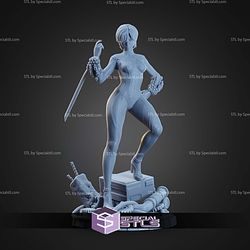 Evie Stellar Blade 2 BloodRain 212mm STL Files