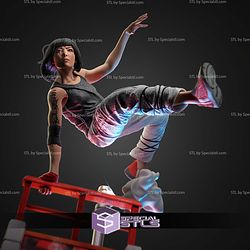 Faith Connors From The Game Mirror Edge STL Files