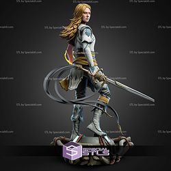 Faye God Of War Laufey 213mm STL Files