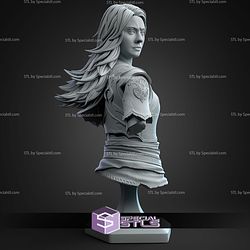 Faye God Of War Laufey Bust 110mm STL Files