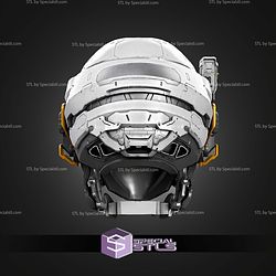 Cosplay STL Files Pragmata Helmet V2