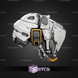 Cosplay STL Files Pragmata Helmet V2