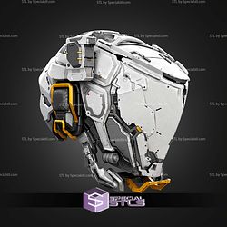 Cosplay STL Files Pragmata Helmet V2