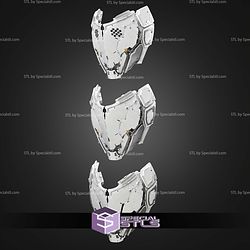 Cosplay STL Files Pragmata Helmet V2