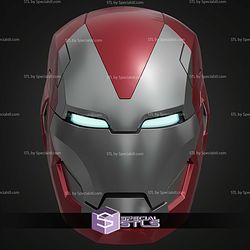 Cosplay STL Files Iron Patriot Helmet V2