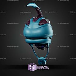 Cosplay STL Files Guyver Helmet V2