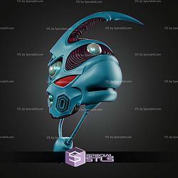 Cosplay STL Files Guyver Helmet V2