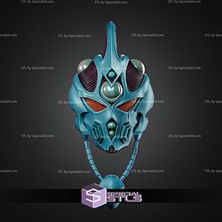 Cosplay STL Files Guyver Helmet V2
