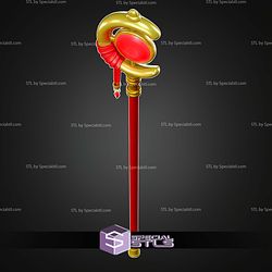 Cosplay STL Files Frieren Staff V2