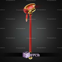 Cosplay STL Files Frieren Staff V2