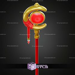 Cosplay STL Files Frieren Staff V2