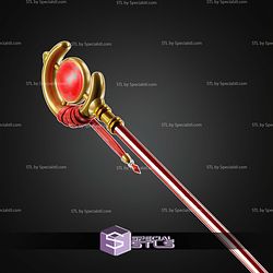 Cosplay STL Files Frieren Staff V2