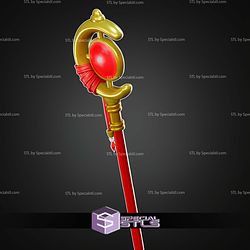 Cosplay STL Files Frieren Staff V2