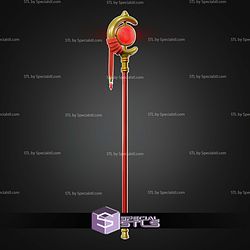 Cosplay STL Files Frieren Staff V2