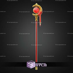 Cosplay STL Files Frieren Staff V2