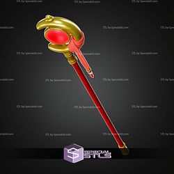 Cosplay STL Files Frieren Staff V2