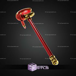 Cosplay STL Files Frieren Staff V2