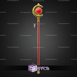 Cosplay STL Files Frieren Staff V2