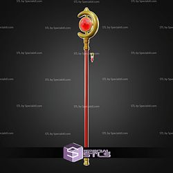 Cosplay STL Files Frieren Staff V2
