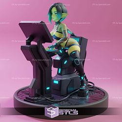 Goblin Girl Sexrunner Cyberpunk ALT STL Files