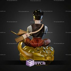 Gohan On Cloud 250mm STL Files
