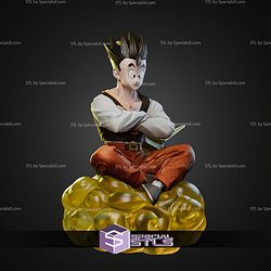 Gohan On Cloud 250mm STL Files