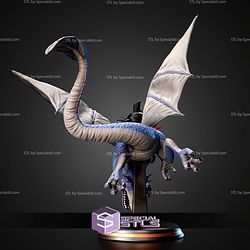 Goku Kid On Pterodactyls STL Files