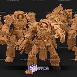 Golden Company 40k Aquilon Terminators STL Files