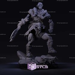 Gorim The Berserker 75mm STL Files