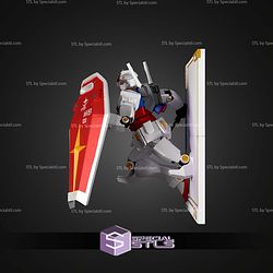 Gundam Card Mecha Card 256mm Build Plate STL Files