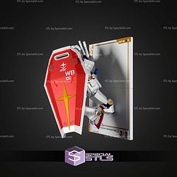 Gundam Card Mecha Card 256mm Build Plate STL Files