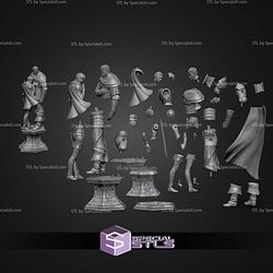 Guts And Casca Berserk 267mm STL Files