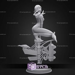 Gwen Spider Verse 234mm STL Files