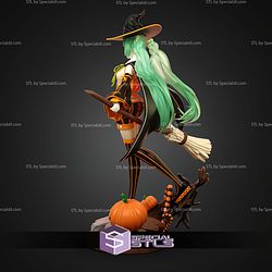 Hatsune Miku Halloween Witch 279mm STL Files