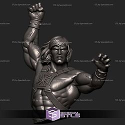 He Man On Battlecat Battle STL Files